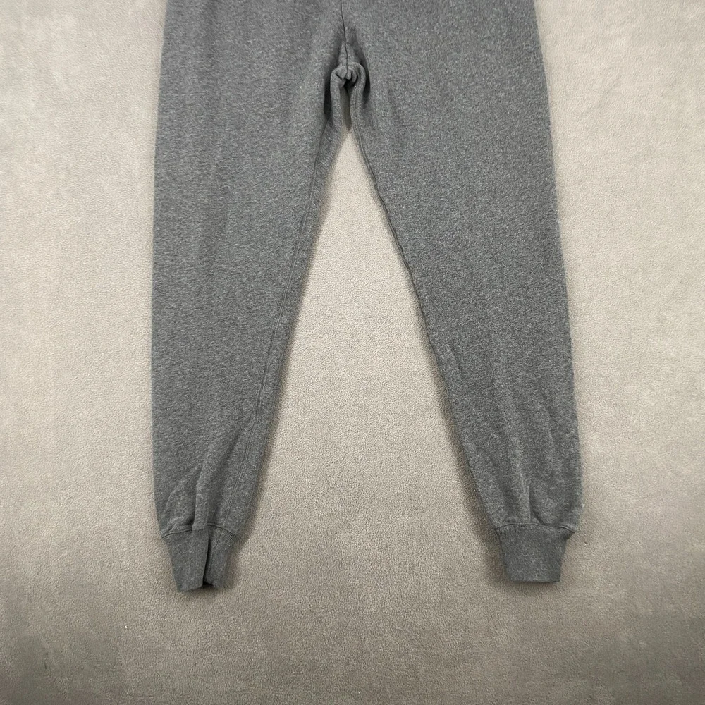 Nike Just Do It Jogger Pants Mens 2XL Heathered Gray Cotton French Terry Lined
